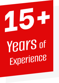 15+ Years Experience